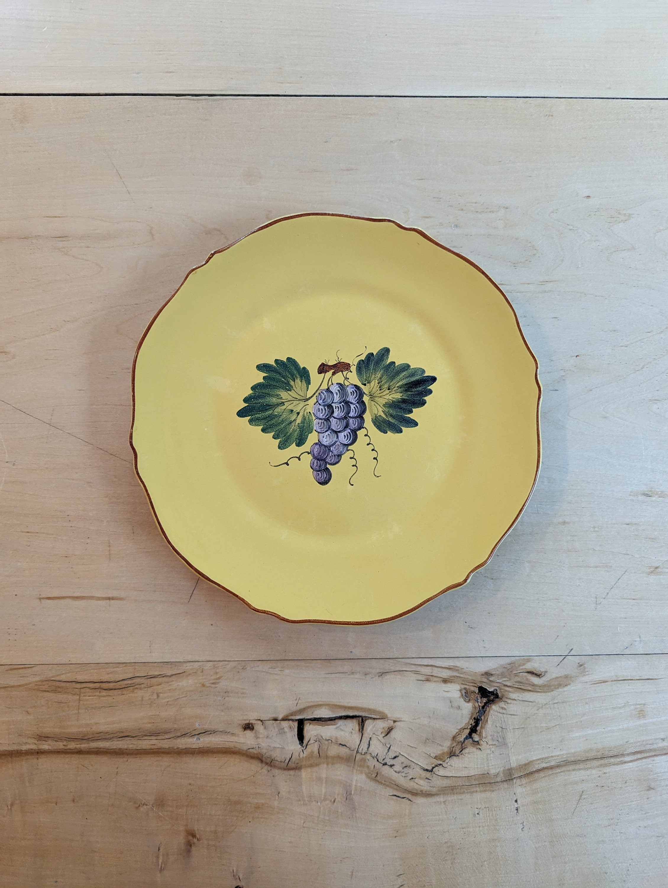 Jaune de C FRANCE ケーキ皿 Jaune de C FRANCE ケーキ皿 Jaune de Chome FRANCE ケーキ皿