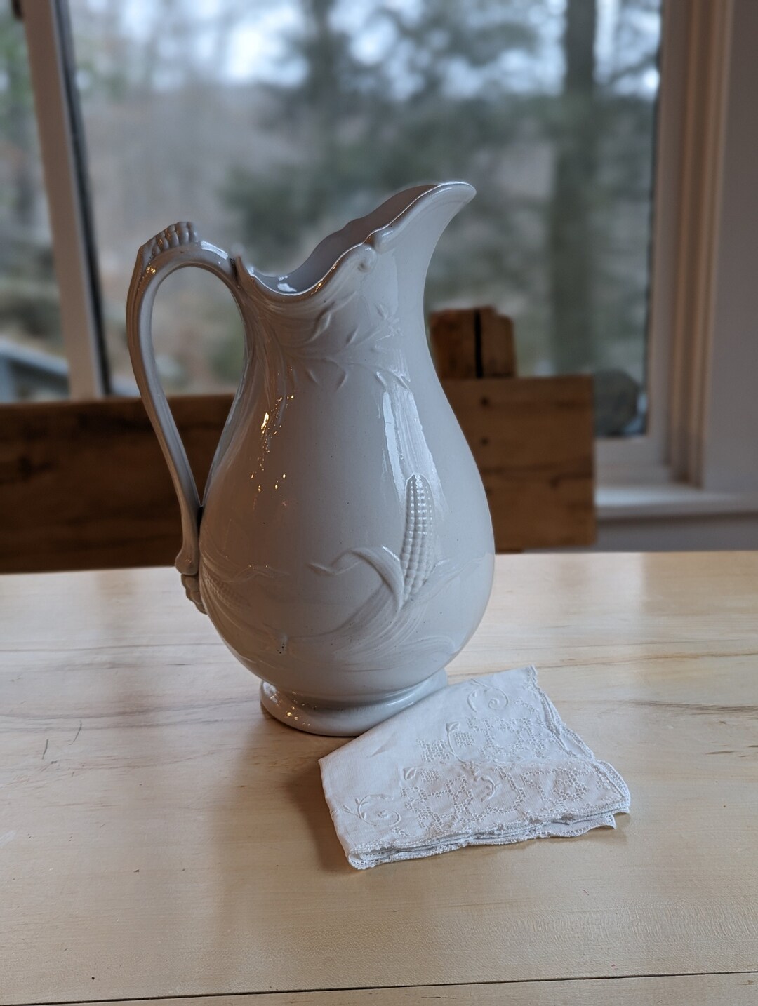 Bunny Figural Ceramic Pitcher | Pottery Barn