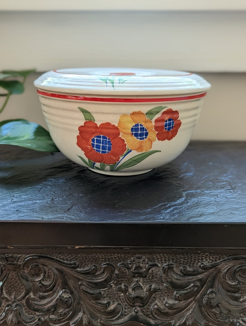 Vintage Casserole With Lid Hostess Ware by Pottery Guild Etsy