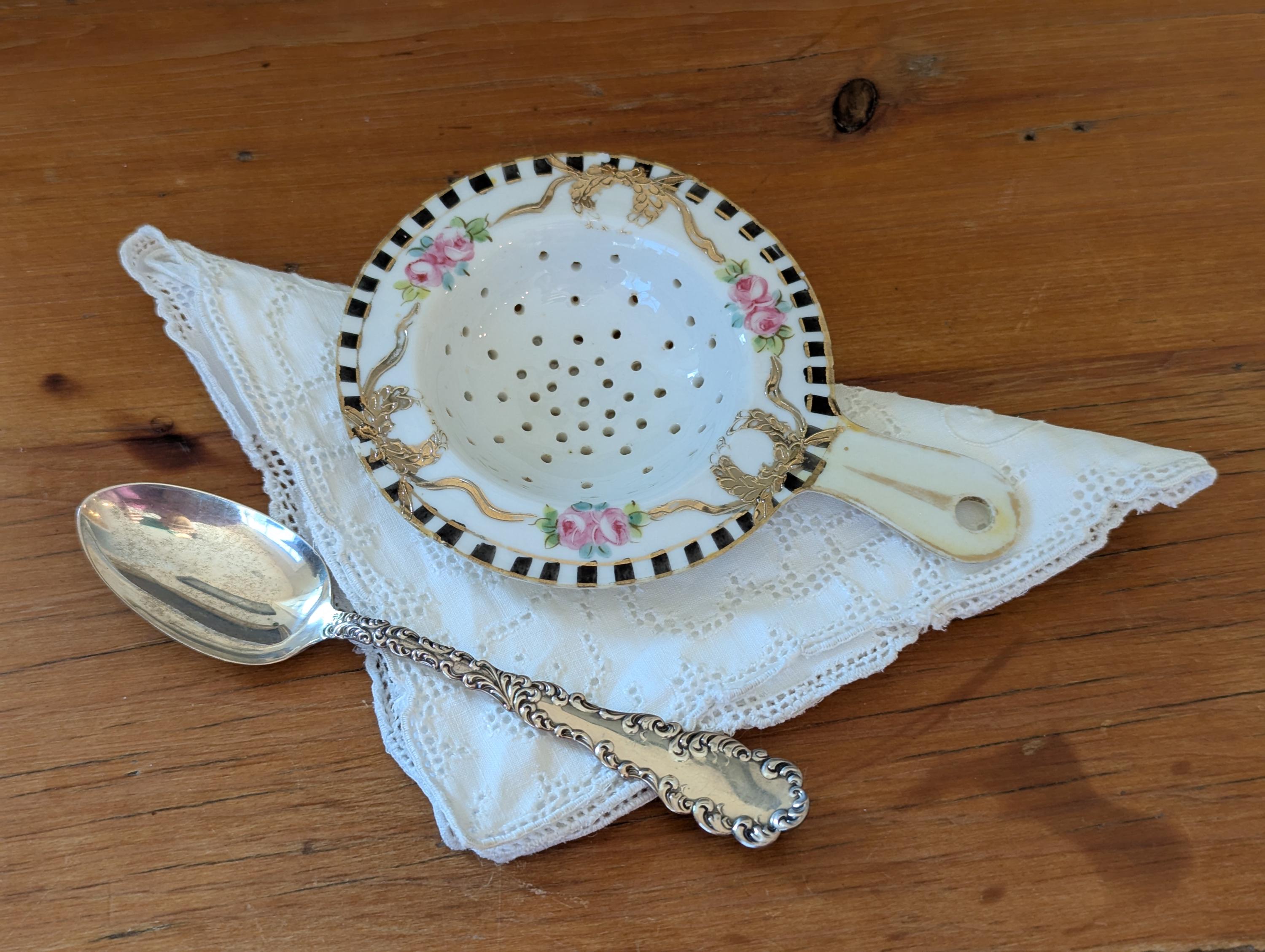Porcelain Tea Strainer - Etsy