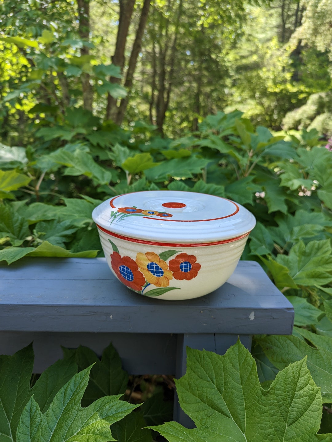 Vintage Casserole With Lid Hostess Ware by Pottery Guild Etsy