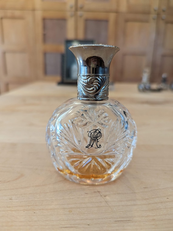 1990 Ralph Lauren safari Eau De Parfum Spray Bottle, Paris, Cut