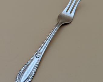 アンティーク　純銀　サラダ　フォーク　Dominick Antique Sterling Silver Fork: Dominick & Haff Louis XIV Old Style