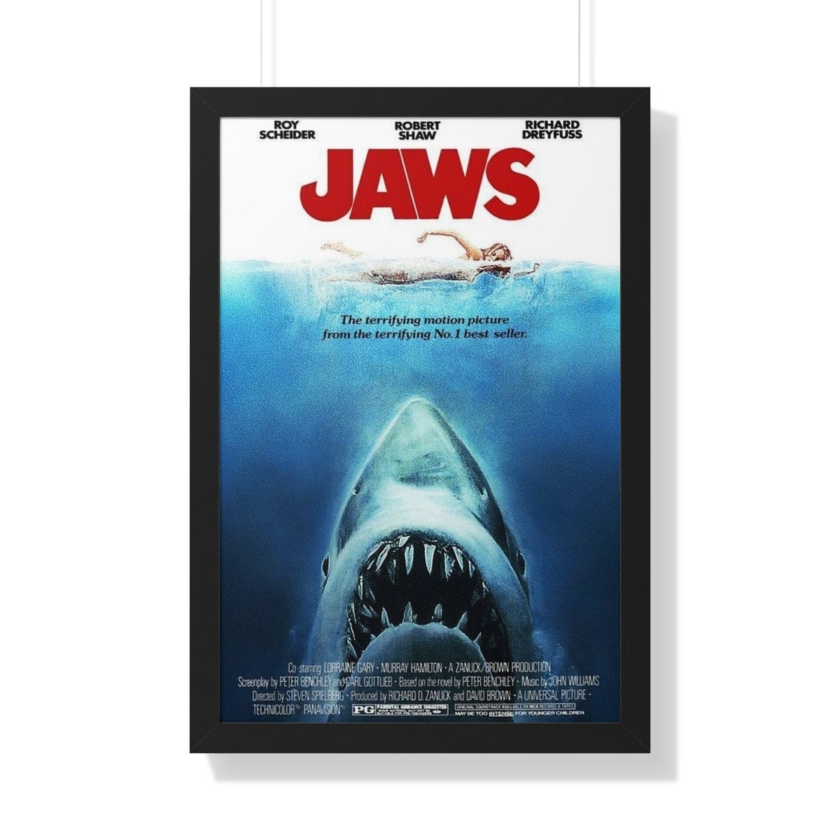 Discover Jaws Retro Movie Poster - Jaws Poster - Jaws Movie Poster