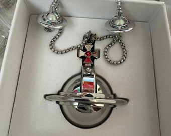 nana anime shinichi lighter necklace ,lighter necklace , vivienne westwood lighter necklace with giftbox