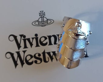 nana anime armour ring , knuckleduster ring , vivienne westwood armor ring