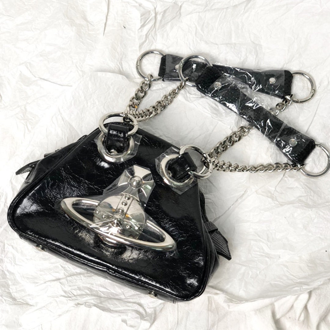 Vivienne Westwood Embossed Leather Handbags
