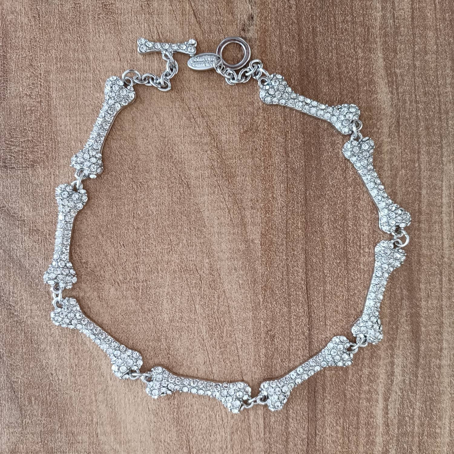 Vivienne westwood bone choker necklace best sale