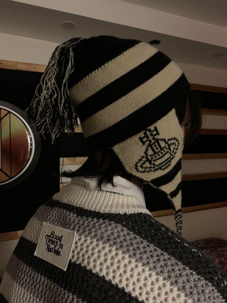 ナナ アニメ シンイチ 帽子 シン ビーニー ウール、ナナ アニメ 帽子