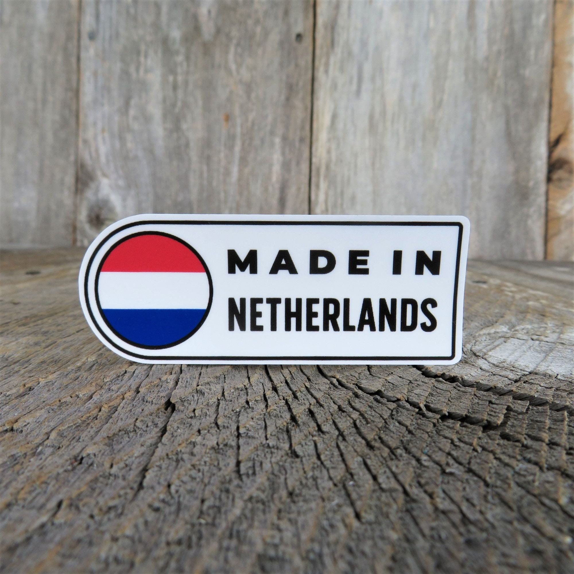 Holland KNVB Flag Domed CHROME Emblem Proud Flag Car Sticker 2x 2.25  ORANJE