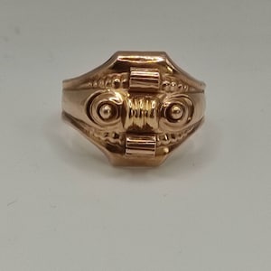 Antique Biedermeier 8k gold ring