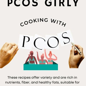 Women&#39;s PCOS Digital Recipe Book, PCOS Weight Loss, Healthy Recipe Book, Meal Planning, Balance Hormones, Food Tracker, Diet Guide, 50 ideas