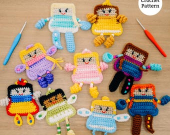 Wzór na szydełkową zabawkę Fidget Toy Princess, uspokajający marmurowy labirynt, zabawny sposób na uspokojenie ADHD, autyzmu, złagodzenie lęku i stresu, kliker z zajętymi rączkami