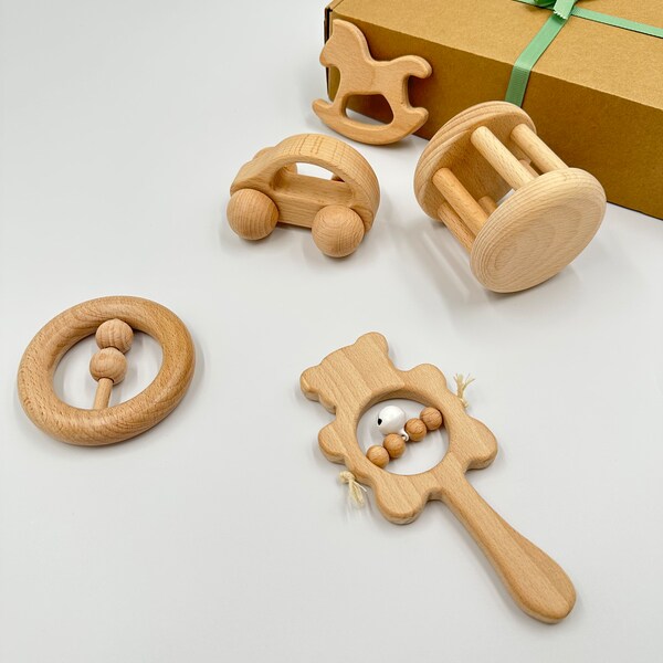 Wooden Infant Toys Etsy
