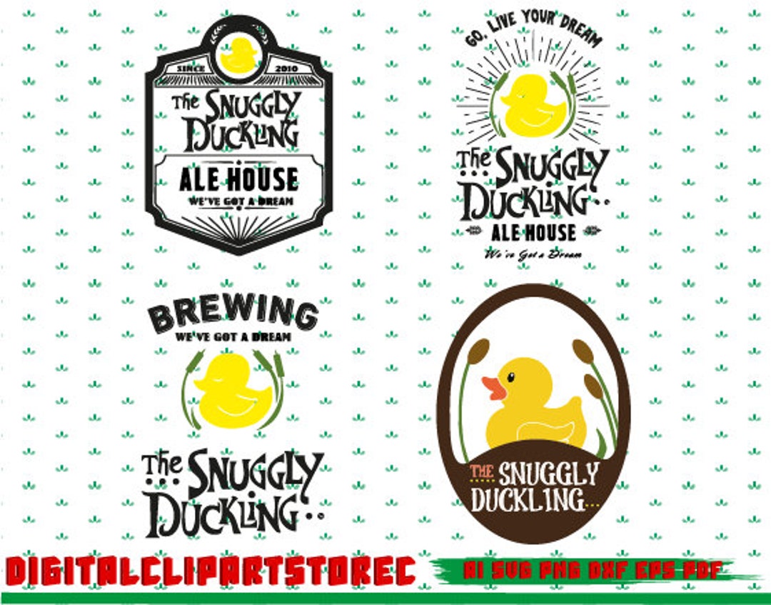 Snuggly Duckling Svg, Snuggly Duckling Ale House Svg, the Snuggly