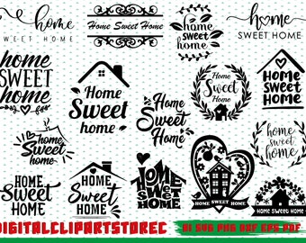 Home Sweet Home Svg Bundle, Home Sweet Home Svg, Home Sweet Home Design, Sweet Home Clpart, Sweet Home Svg,House Svg ,Ai Pdf Svg Eps Png Dxf