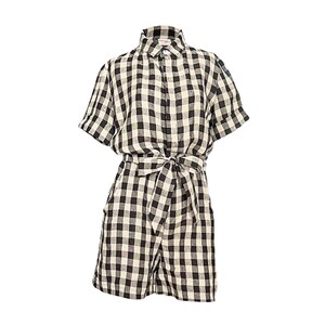 TAYLOR PLAYSUIT Black Check image 5