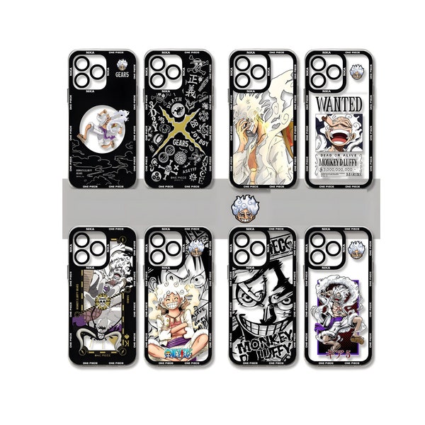 One piece iPhone Case - Luffy iPhone case - Anime iPhone case - Custom phone case - One piece case - Anime phone case - One piece gadget y2k