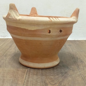 Moroccan clay barbecue tagine majmar Handcrafted portable barbecue
