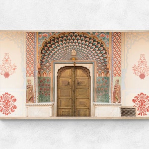 Samsung Frame TV Art Indian Wall Painting, Vintage wall painting, Instant Download, Frame TV Art, arte digital, tv wallpaper,descarga digital