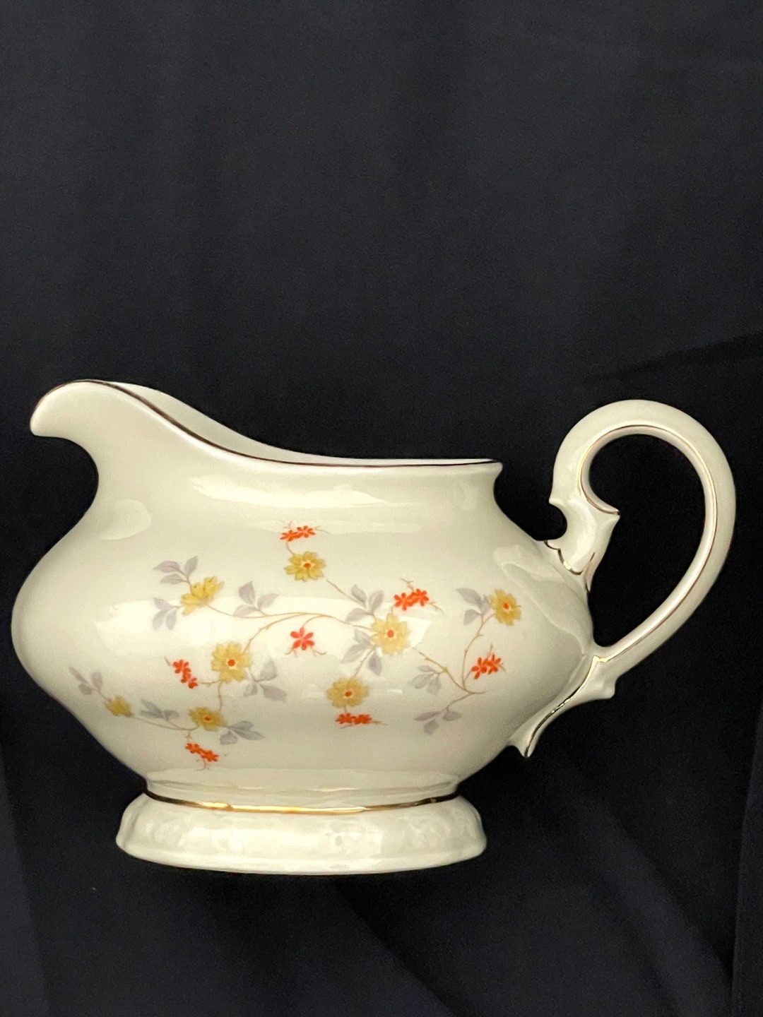 Rare Vintage Bohemia Royal Ivory Made in Germany Milk Cream Jug, Floral ...