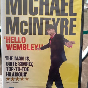 Michael McIntyre Hello Wembley DVD, New