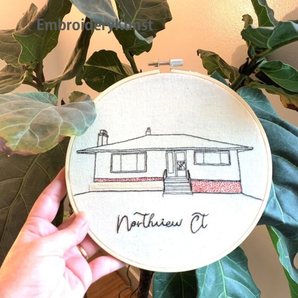 Embroidered Hoop | Embroidery | House Warming Gift