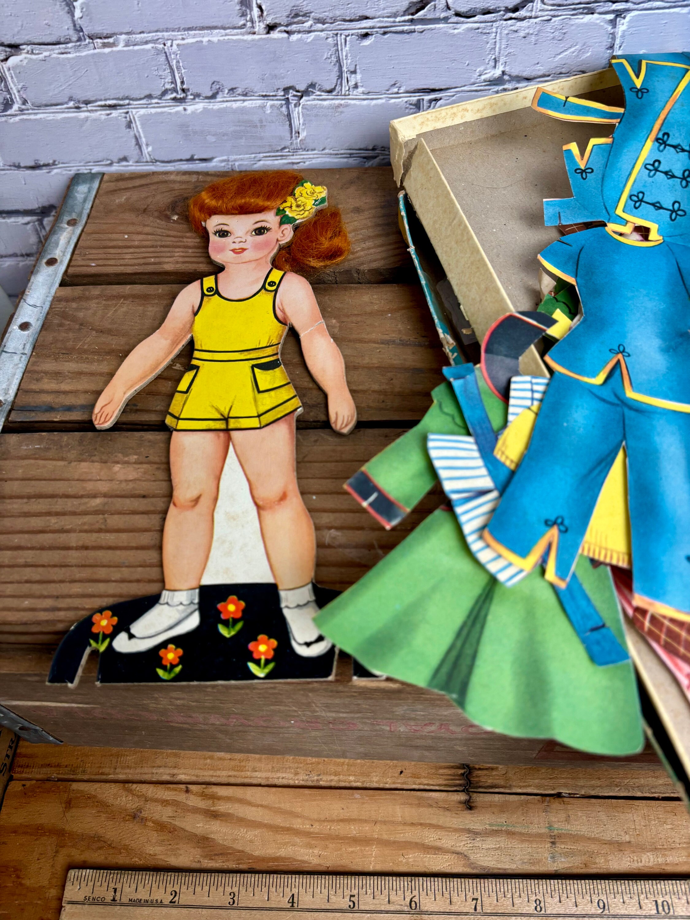 Vintage Betty Darling Paper Doll Set, 1950s - Etsy