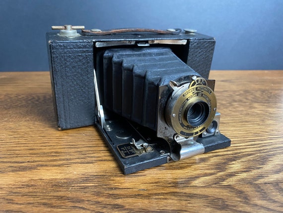1913 Victorian Camera Kodak No. 2 Folding Brownie Model B - Etsy