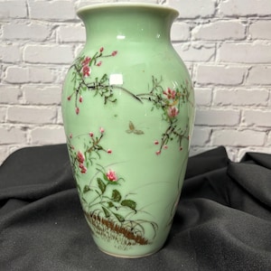 Antique Chinese Celadon Vases - Etsy