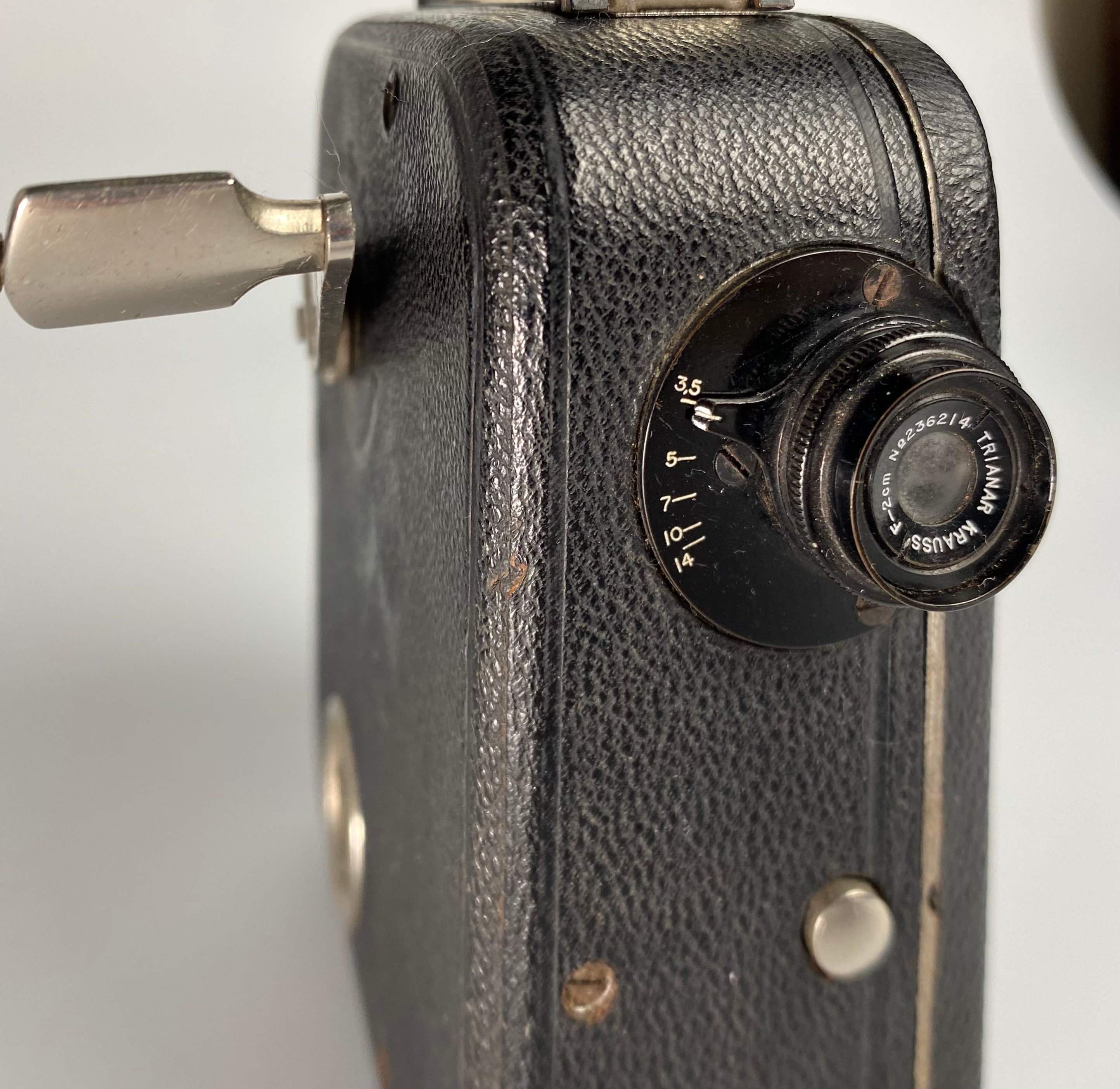 Camera Pathé Baby 8mm vintage + manuel original