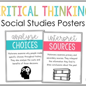 Social Studies Posters, Social Studies Bulletin Board