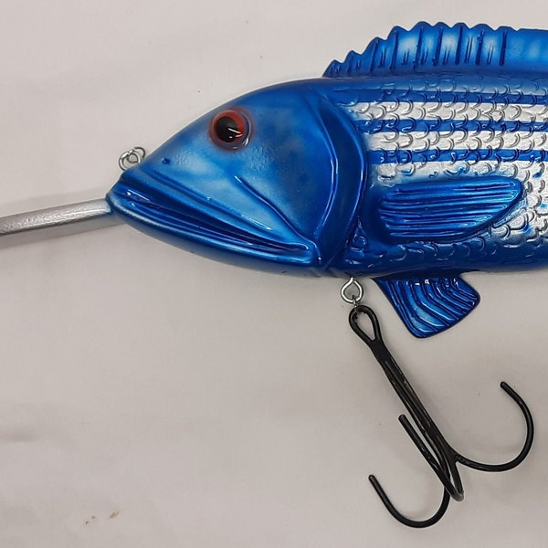 Giant Fishing Lure Decor Etsy