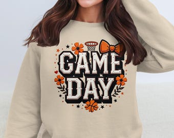Basketball Game Day PNG, Sports Team Graphic (Digital Download)