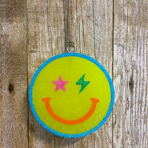Lightning/star- smiley face emoji