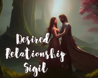 Desired Relationship Sigil - DIY Sigil Magick, Love Spell