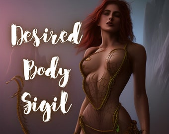 Desired Body Sigil - DIY Sigil Magick, Desired Body Spell