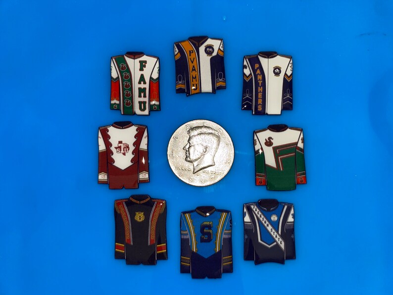 Grambling State University Band Enamel Pin HBCU & SWAC GSU World Famed