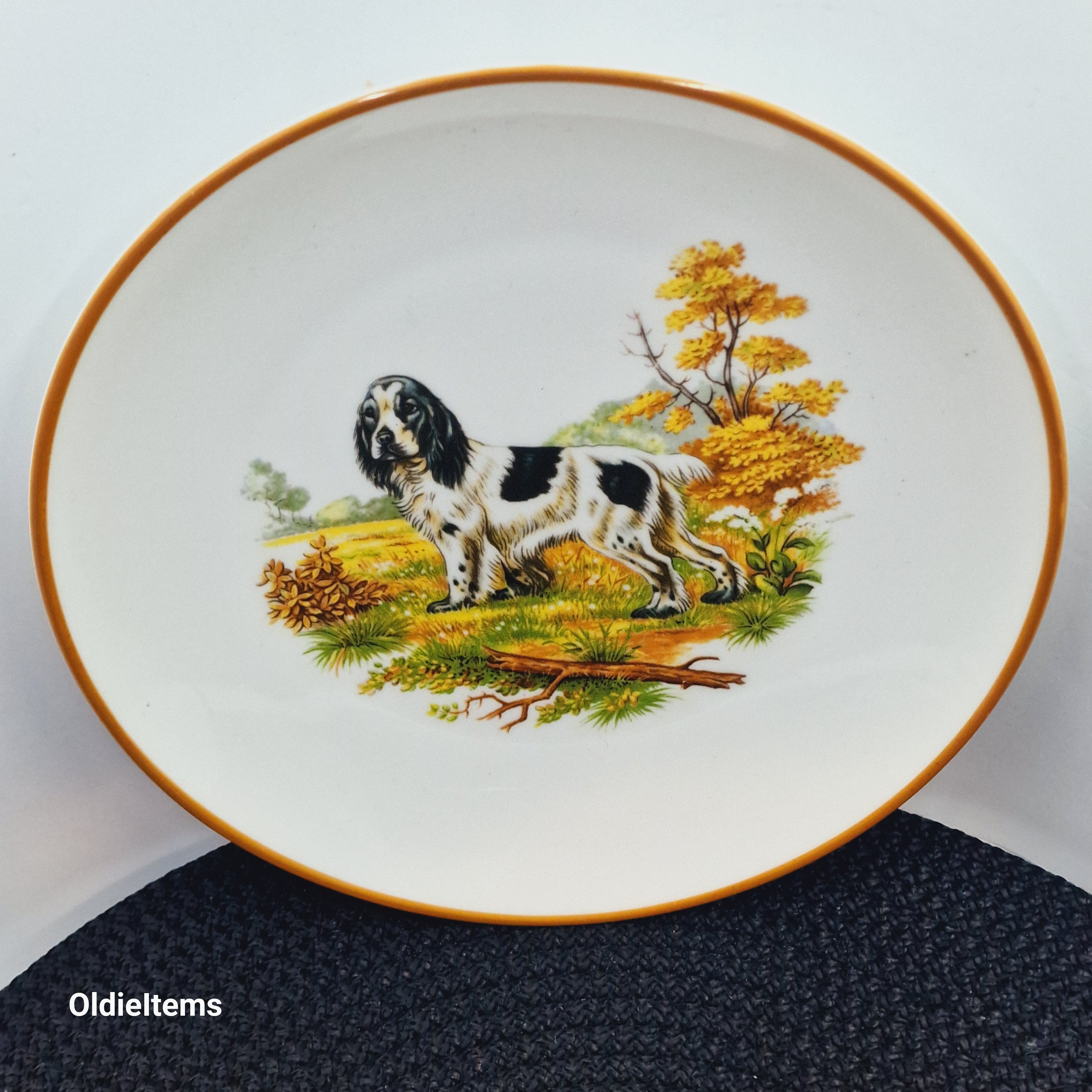 Hunting Scene Crown Staffordshire - Etsy