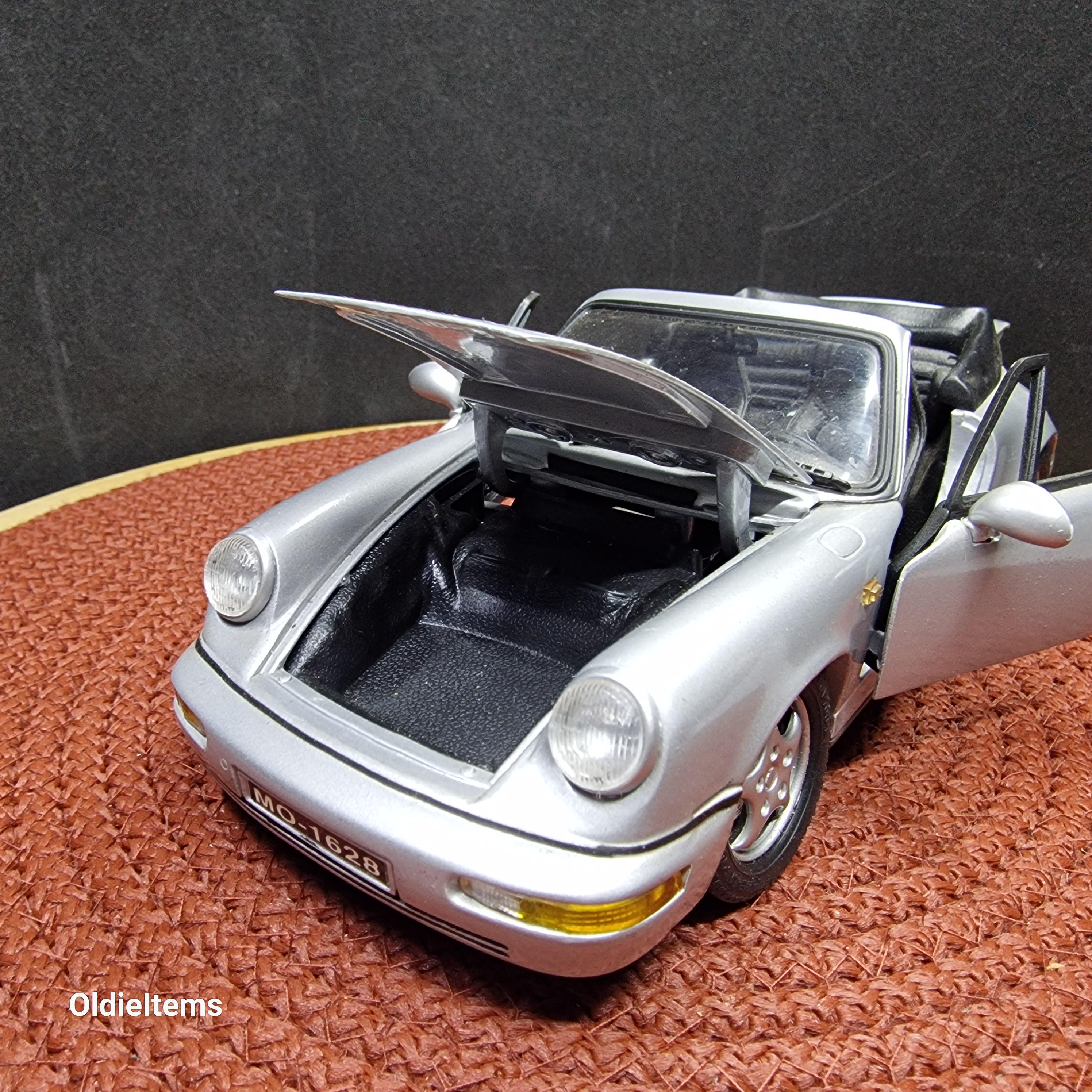 Vintage Anson Diecast Porsche 911 Carrera Model Car, 1/18 Scale - Etsy