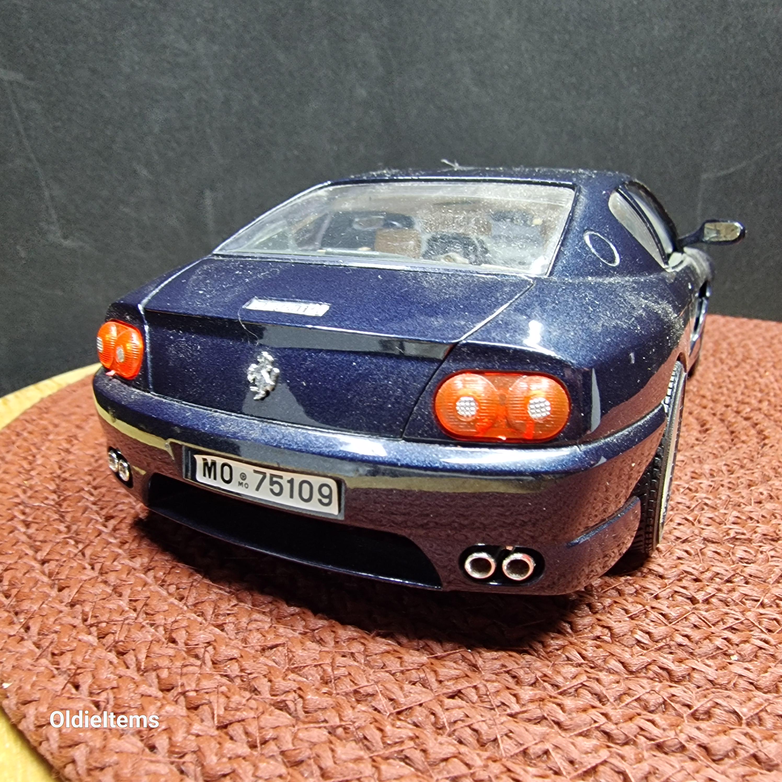 Burago Ferrari 456 GT (1992) Diecast Model Car - 1/18 Scale - Etsy