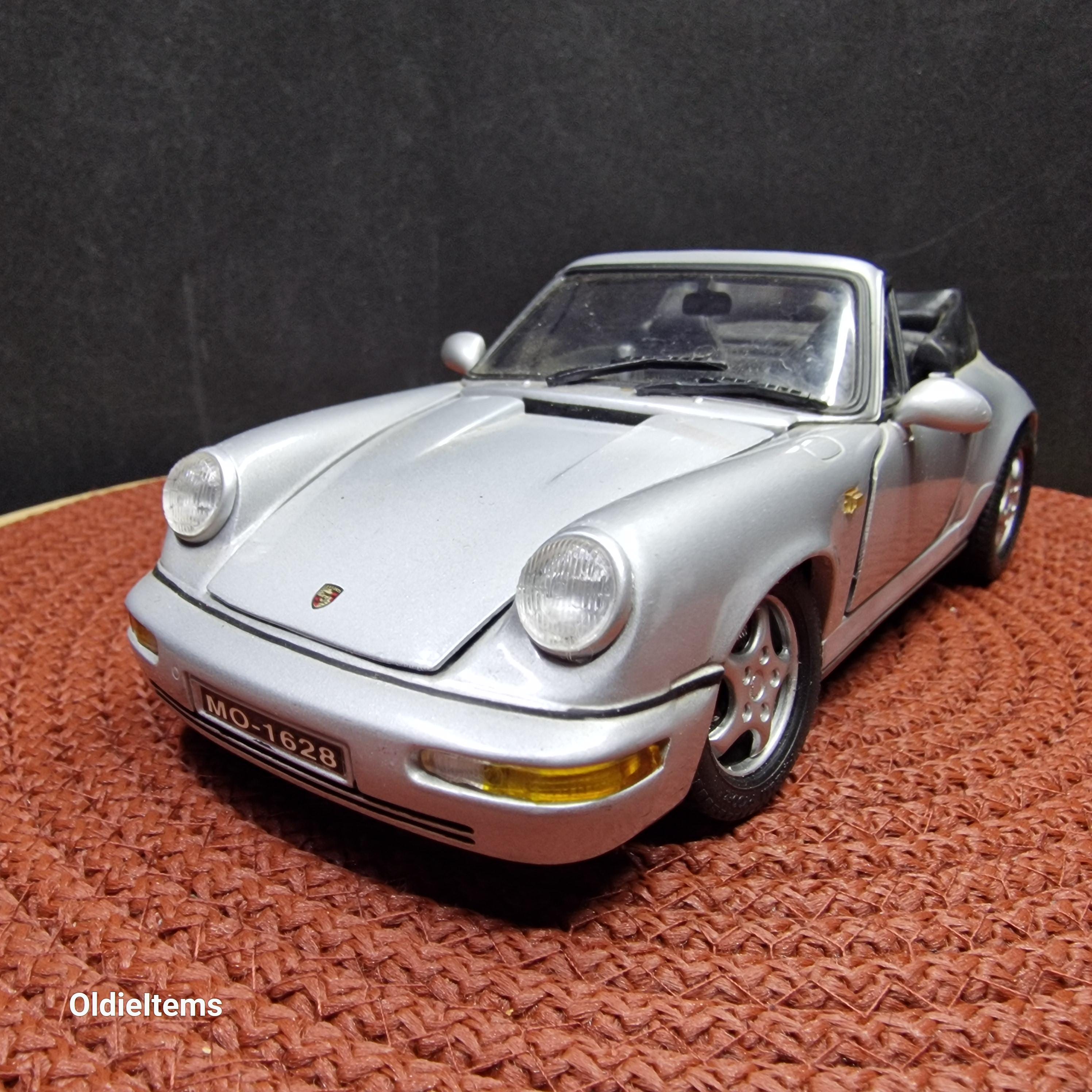 Vintage Anson Diecast Porsche 911 Carrera Model Car, 1/18 Scale - Etsy