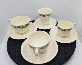 4 type Vintage &quot;Stratford&quot; Wedgwood Cups and Saucers, Price per single set of Cup and Saucer