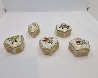 Exceptional limited Edition Empress Josephine&#39;s Rose Garden Jewelry Trinket Boxes, replacement Item, Vintage Item, Price per Single Box