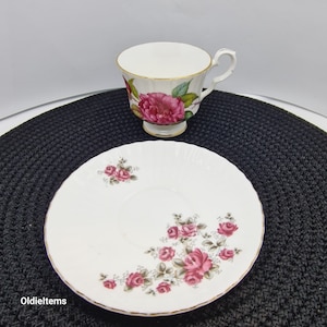 Vintage Royal Windsor Fine Bone China England 4 oz Cup and Saucer