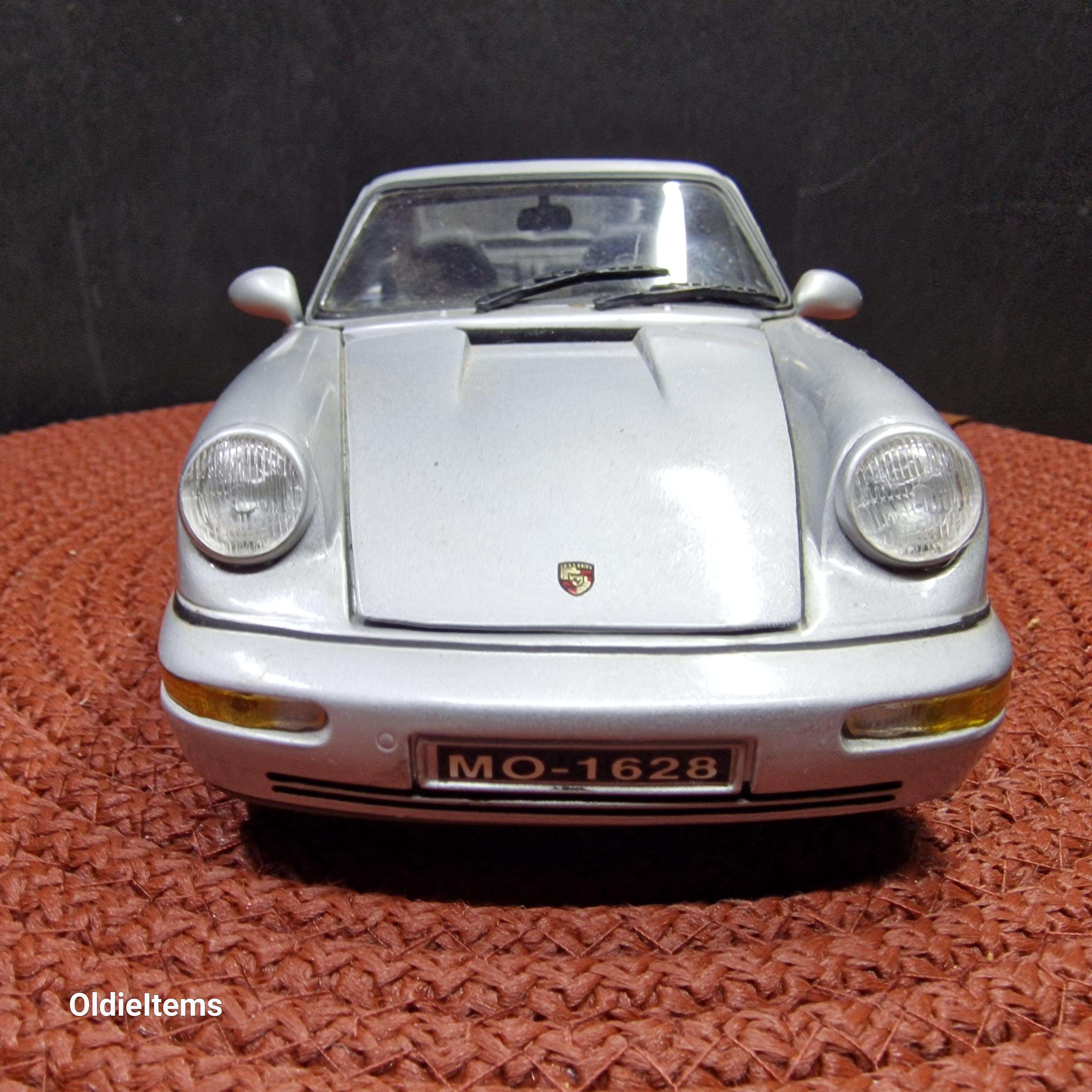 Vintage Anson Diecast Porsche 911 Carrera Model Car, 1/18 Scale - Etsy