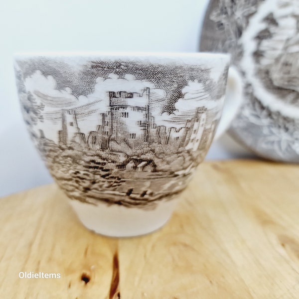 English Ironstone Tableware Ltd - English Porcelain Coffee Set  19 Victorian Style Porcelain