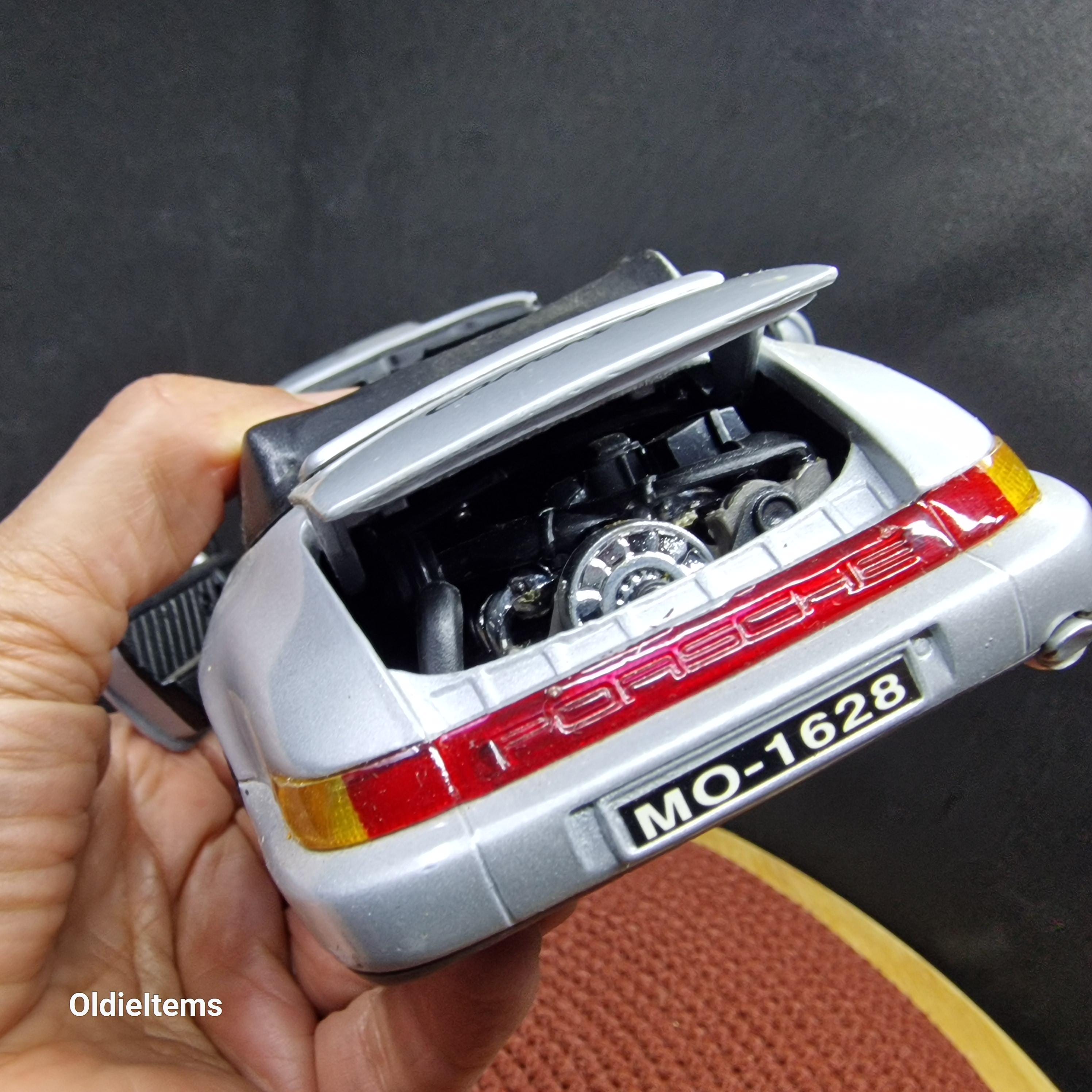 Vintage Anson Diecast Porsche 911 Carrera Model Car, 1/18 Scale - Etsy
