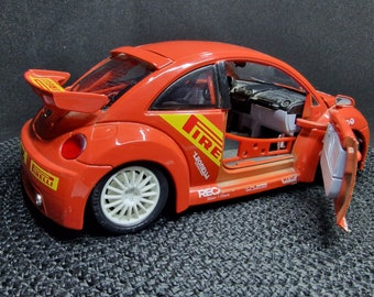 ミニカー　VW　ニュービートル　CUP　1999 Burago Diecast Model Volkswagen New Beetle Cup (1999) Racing