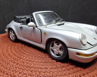 Vintage Anson Diecast Porsche 911 Carrera Model Car, 1/18 Scale - Etsy